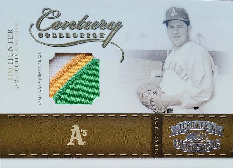 Jim Hunter 2004 Century Collection Patch