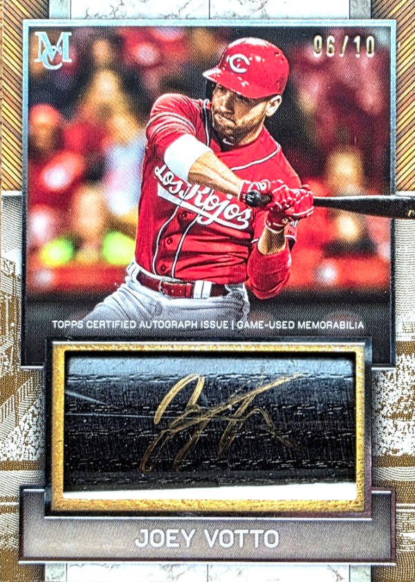 Joey Votto 2025 Bat Barrel Auto 6/10