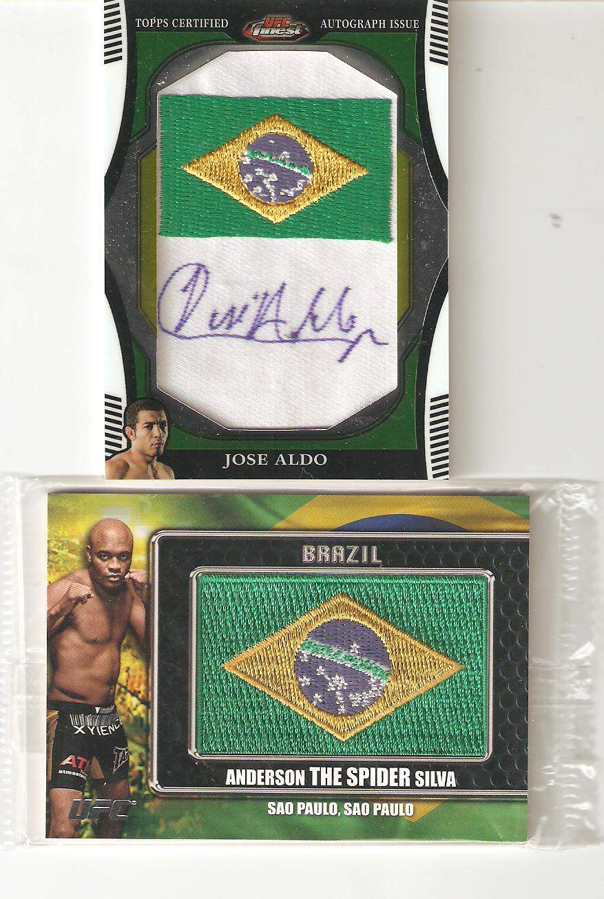 Jose Aldo Flag Patch Auto Lot 001