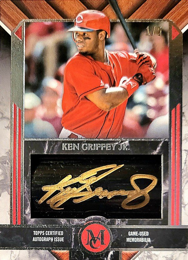 Ken Griffey Jr Museum Barrel auto 1/5