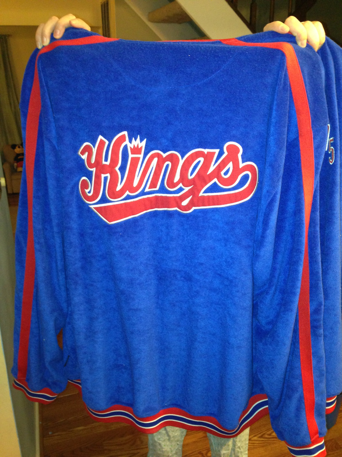Kings jacket back