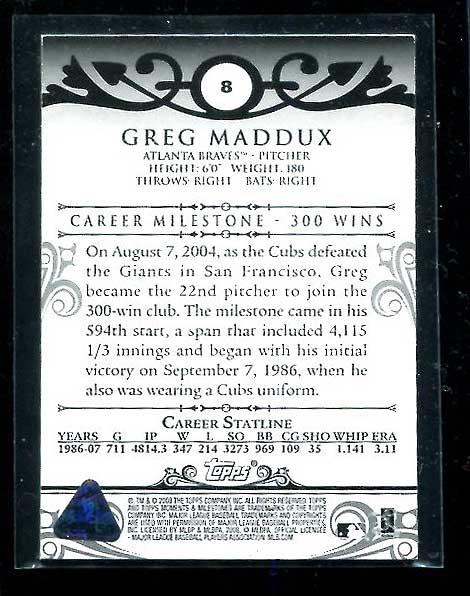 Maddux Blue back