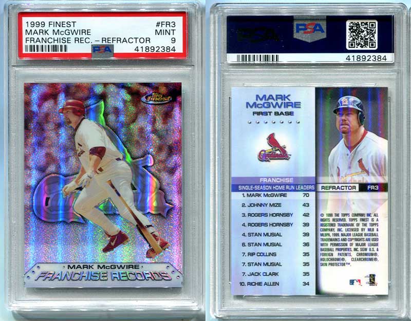 Mcgwire 99Finest FRRef