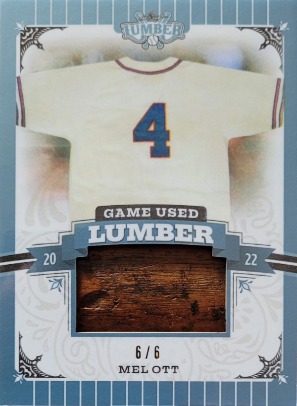 Mel Ott 2022 Leaf Lumber 6/6