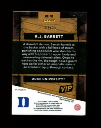 RJ back