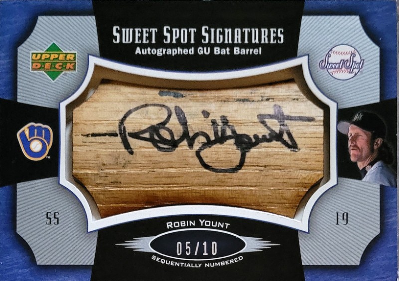 Robin Yount GU Barrel Auto 5/10