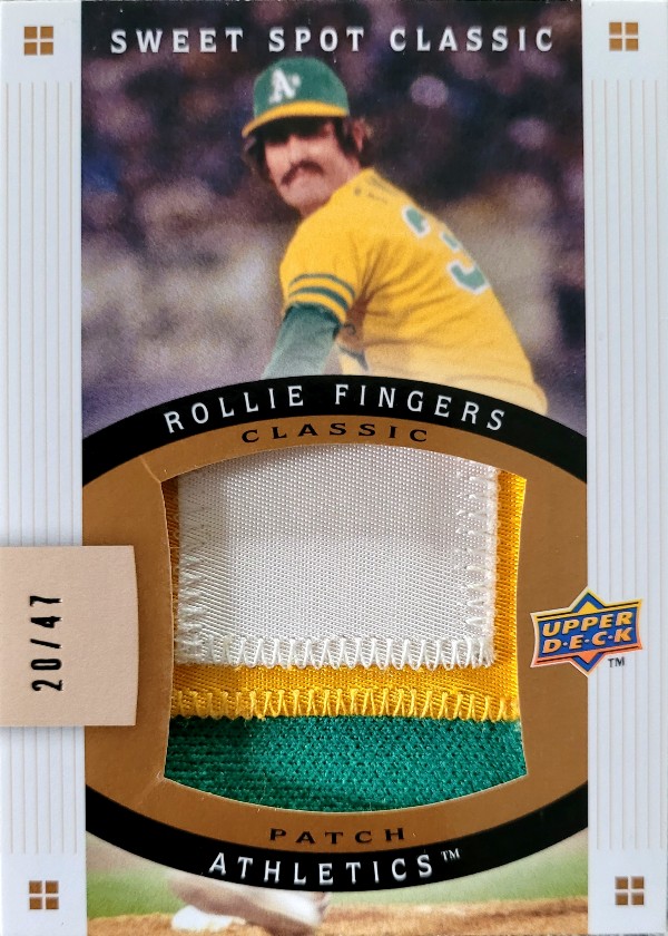 Rollie Fingers 2009 Sweet Spot Classic Patch