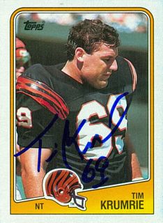 Tim Krumrie 1988 Topps