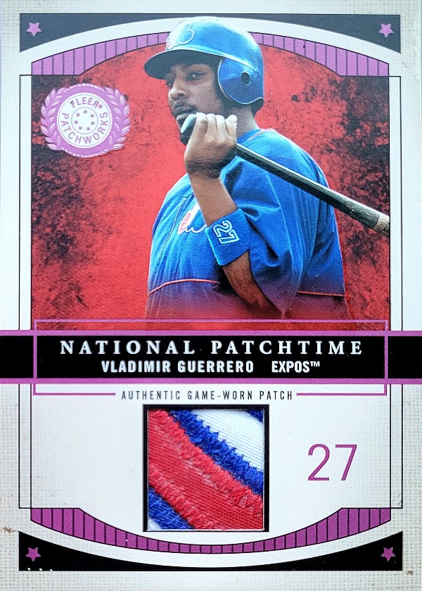 Vlad Guerrero 2003 Patchworks patch