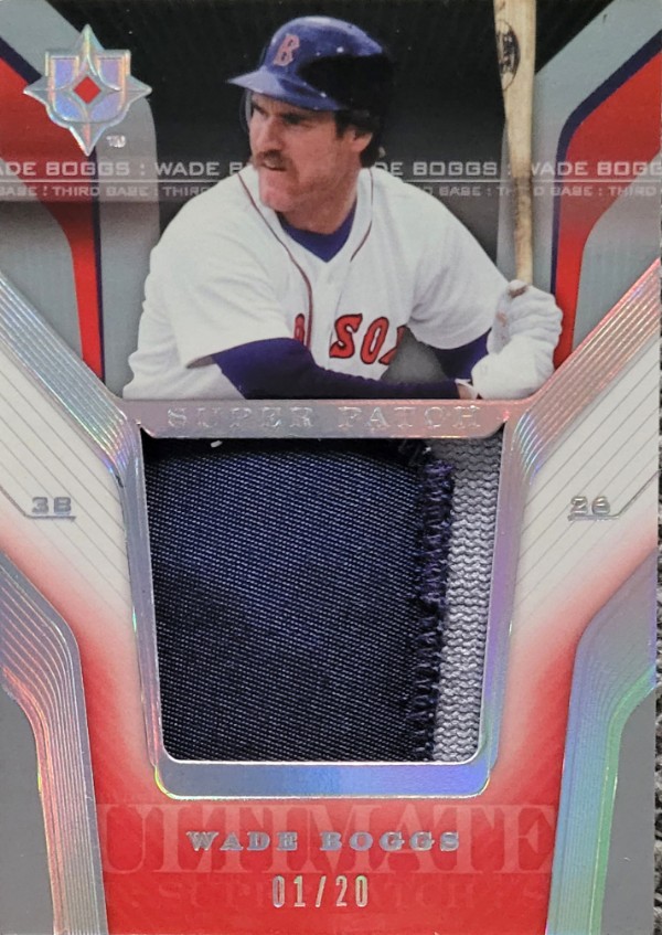 Wade Boggs 2004 Ultimate Super Patch 1/20