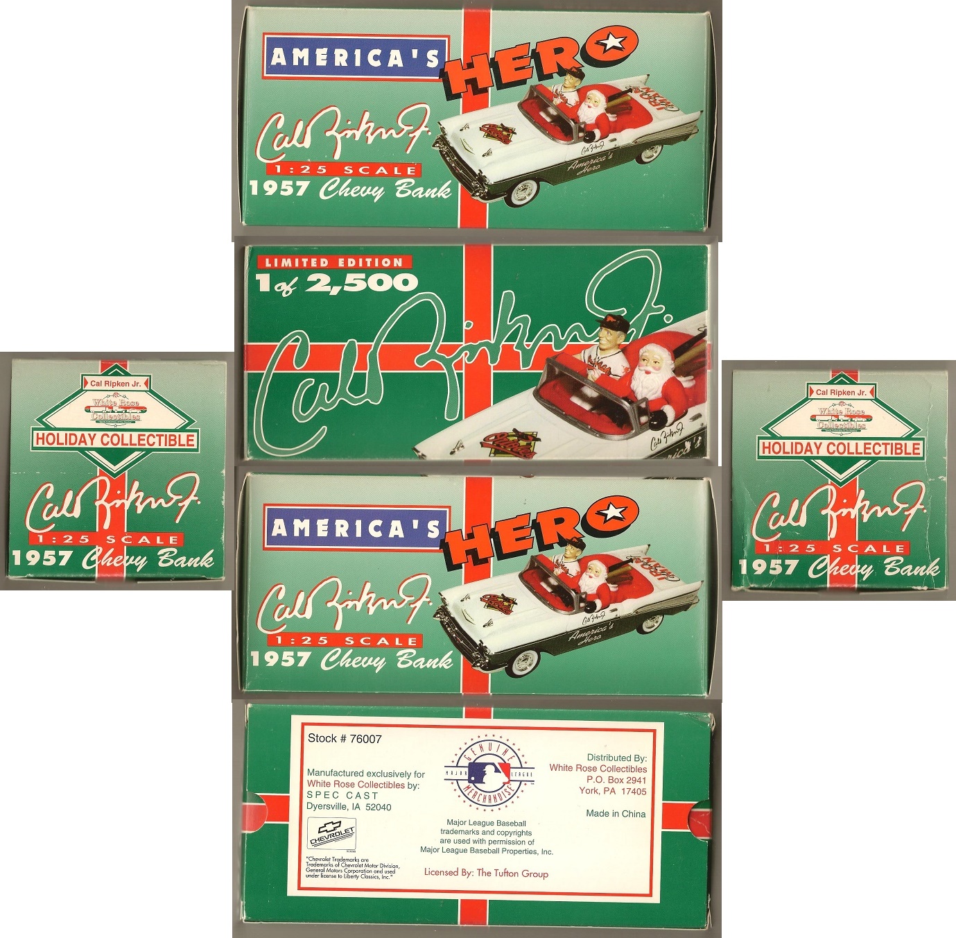 White Rose Collectibles - With Santa in 1957 Chevy.jpg