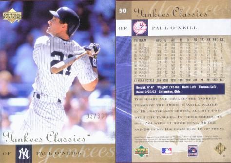 2004UDYankeesClassicsGold50PaulONeil30.jpg