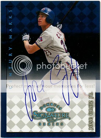 JoseCruzJr1998DonrussSignatureAutographCenturyMarksReplacement33Front.jpg